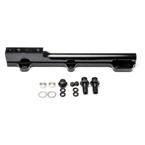 For Honda D15B7 D15B8 D16A6 D16Z6 D Series High Flow Fuel Rail Black Aluminum - Picture 4 of 19