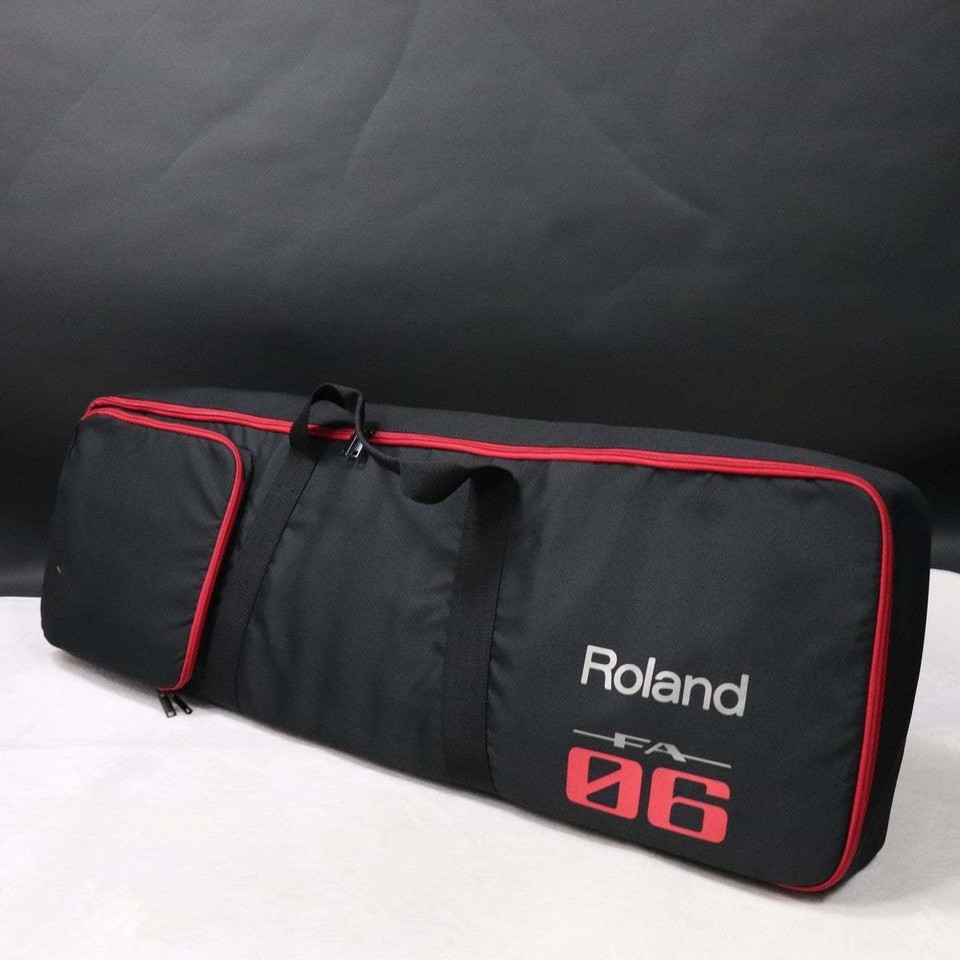 Roland FA-06 61-Key Music Workstation Synthesizer w/ Soft Case Adapter ...