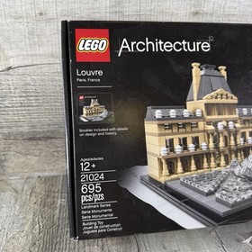 LEGO ARCHITECTURE: Louvre (21024) Brand New Sealed Never Opened Retired RARE