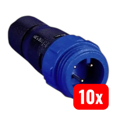 Bulgin Rundsteckverbinder Buchse PX0411 04P 4550 Polzahl: 4 Stecker - Sehr Gut