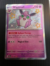 Wigglytuff Holo Shiny Rare SV: Paldean Fates 147/091 NM on eBay