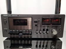 WEGA C 3941 - 2 Stereo Kassettendeck - revidiert . neue Riemen - Frog Design