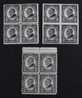 CKStamps: US Stamps Collection Scott#610-612 Block Mint 2NH 2H OG Each