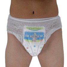 Tykables pullups size M. ABDL pullups x 3