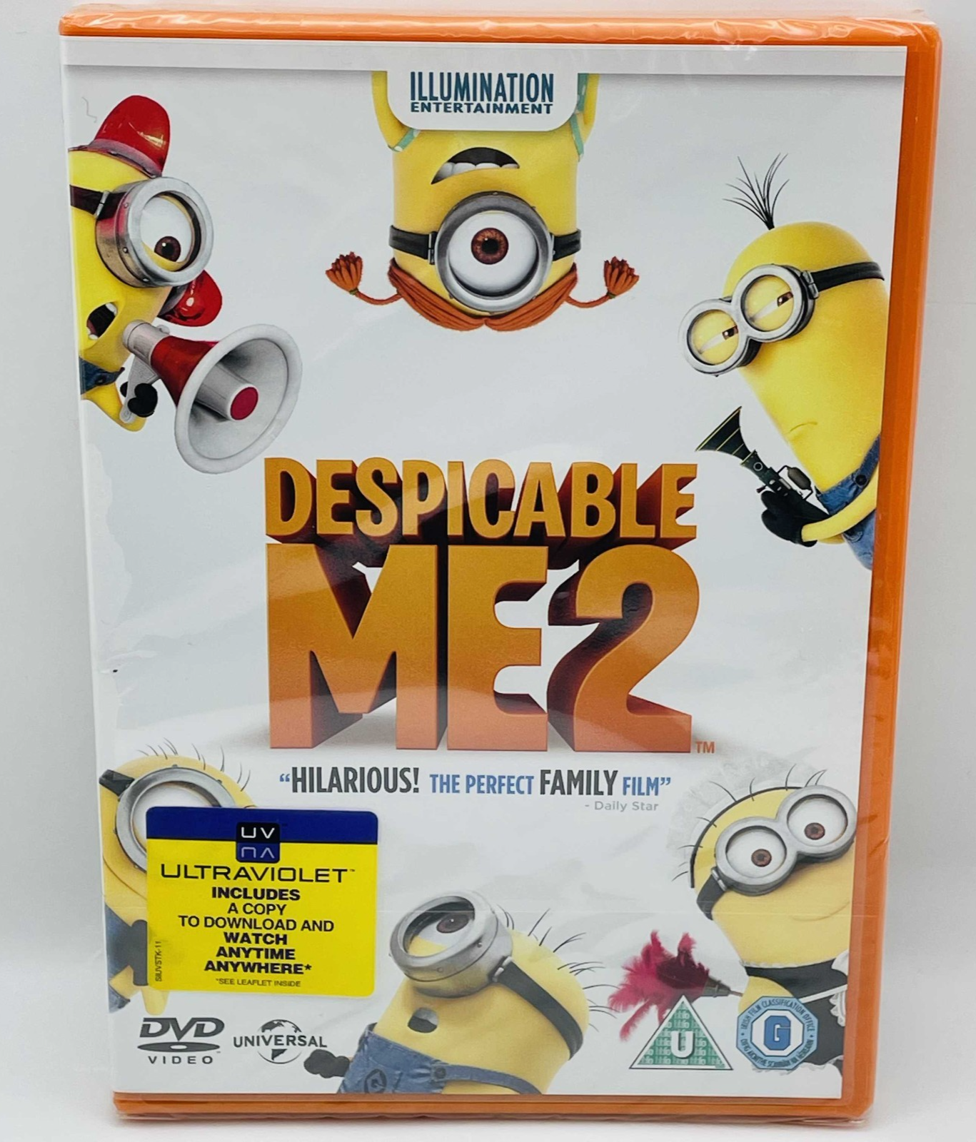 Despicable Me 2 DVD (New and Sealed)