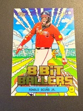 2026 Topps Series 1 Celebration 8 Bit Ballers Ronald Acuna Jr. #8B-9