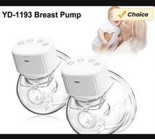 Yo-1193 Wearable Invisible Electric Breast Pump Hands Free Portable Painless