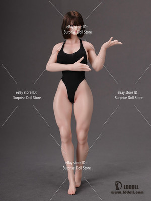 LDDOLL Chunli 1/6 Female Muscle Seamless 29cm Flexible Body Figure F 12'' OB Head