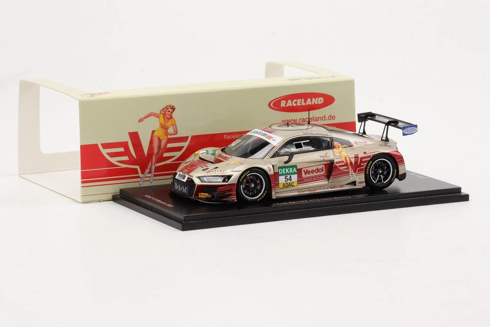 1:43 Spark Audi R8 LMS GT3 Yaco Racing Veedol ADAC GT Masters 2021 RT2005 - Immagine 3 di 4