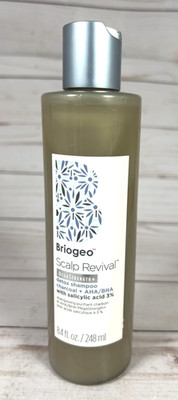 Briogeo Scalp Revival MegaStrength+ Detox Shampoo Charcoal AHA/BHA 8.4oz 9/26