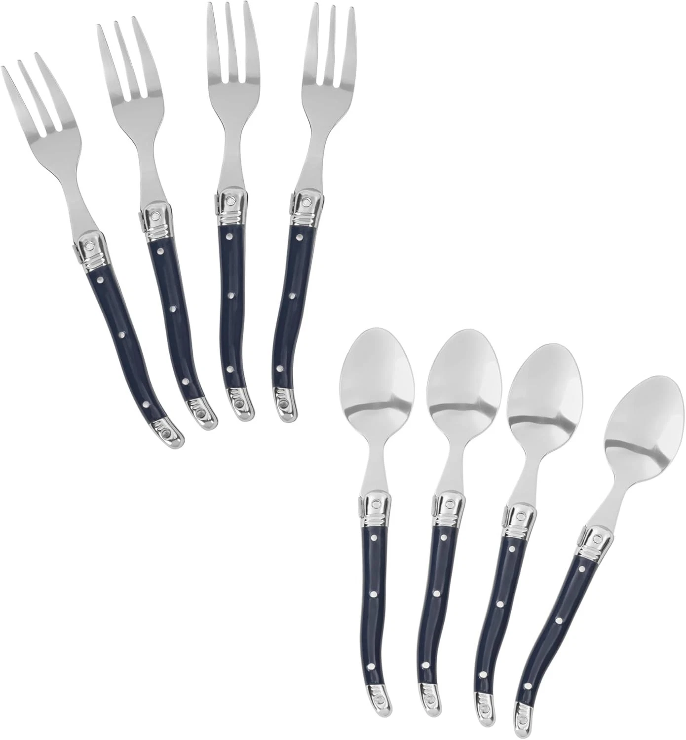 French Home Laguiole Coffee Spoon and Cake Fork - Thumbnail 3