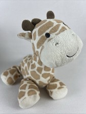 2015 Carters Plush Animated Musical Giraffe Tan Brown White Baby Wind Up Toy