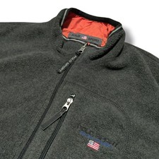 Vintage Polo Sport Ralph Lauren Fleece Vest Mens L Reversible Read Desc.
