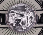 2016 America the Beautiful *THEODORE ROOSEVELT* 5oz 999 Silver Bullion w/Capsule