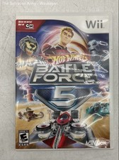Nintendo Wii Hot Wheels Battle Force 5 Everyone 10+ Video Game