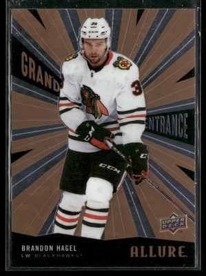 2020-21 Upper Deck Allure - Grand Entrance Brandon Hagel #GE-10 (RC)