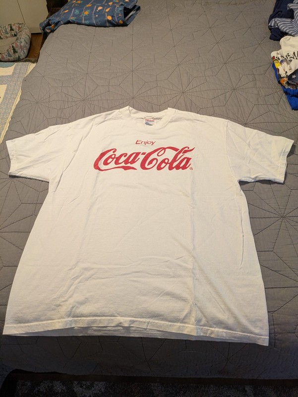 Vintage Enjoy Coca-Cola Extra Large T-shirt New