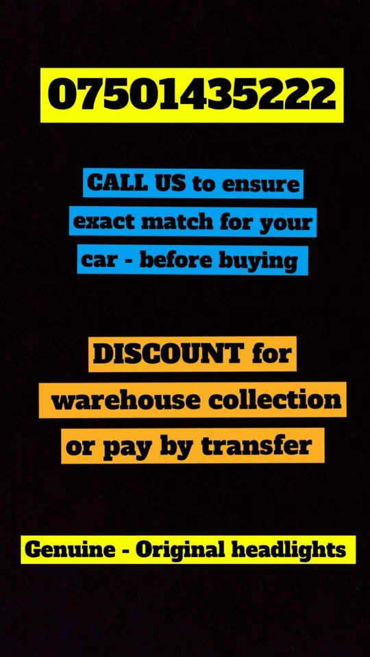 C CLASS - W205 - GENUINE ORIGINAL HEADLIGHT 2014-2018 HEADLAMP W205 - Image 2 of 4