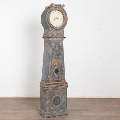 Original Painted Swedish Mora Clock , Dated 1823