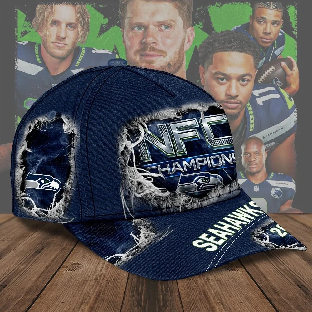 Seahawks 2025 Champions Classic Cap