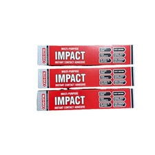 3X Evo Stick Impact Instant Contact Adhesiv Multi Purpose Glue High Strength 65g