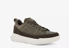 Image of Clarks Burford Lace Men’s Khaki Synthetic Trainers Uk Size 11 G EU 46