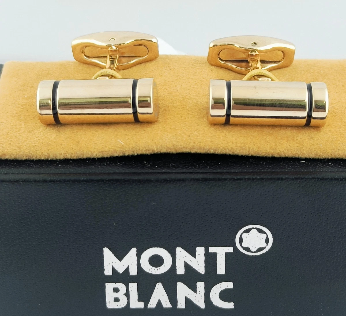 Montblanc Gold Cufflinks for Men for sale - eBay