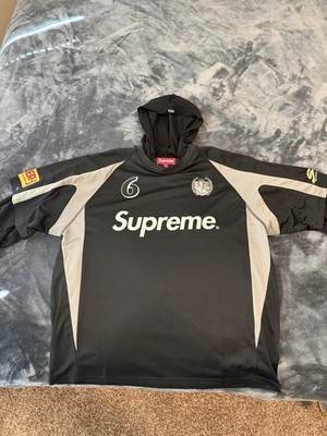 ウェア Supreme Hooded Soccer Jersey black 23FW s-l400.jpg