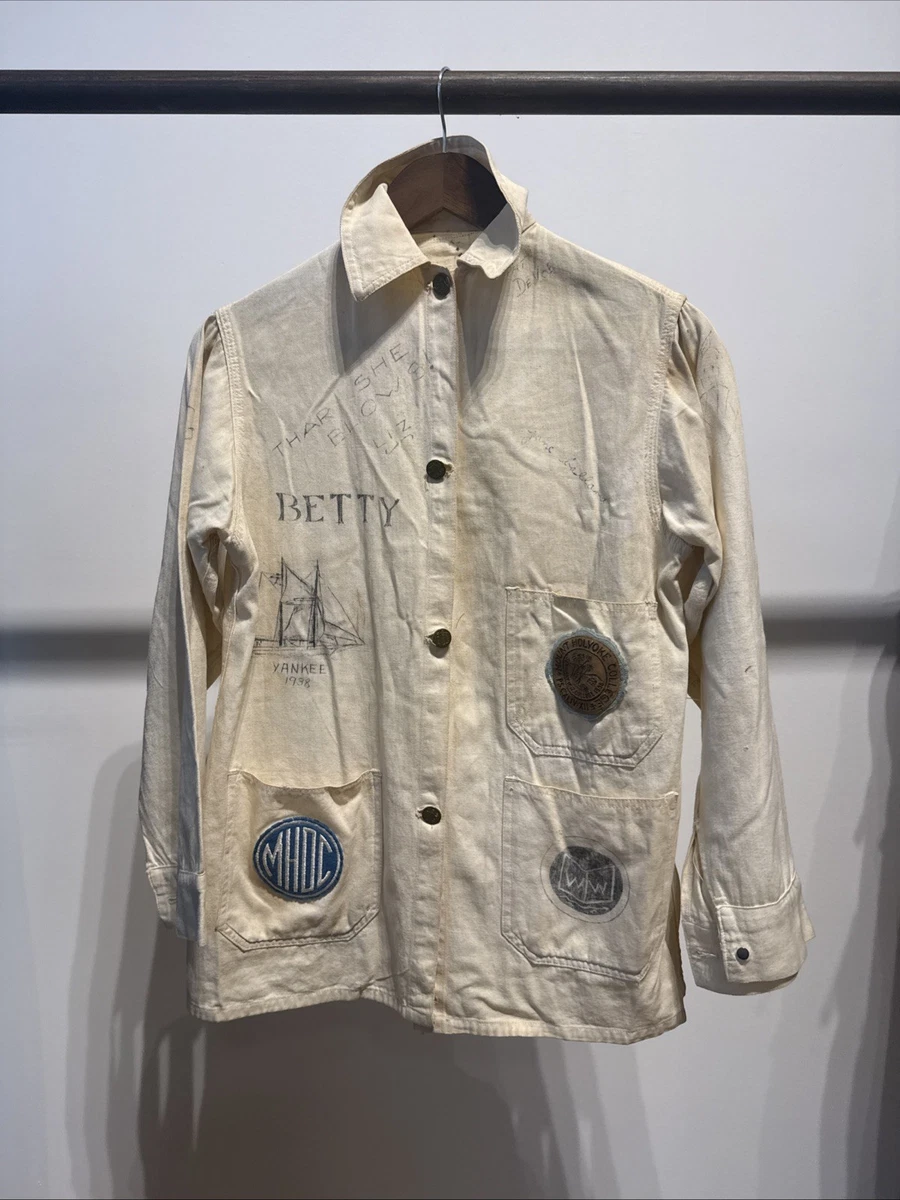 Chore Jacket Vintage Outerwear Coats & Jackets for 1930s Decade