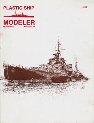 Plastic Ship Modeler Quarterly #19 Magazine Very Good Condition tbj