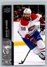David Savard 2021-22 Upper Deck HOCKEY #587 Montreal Canadiens