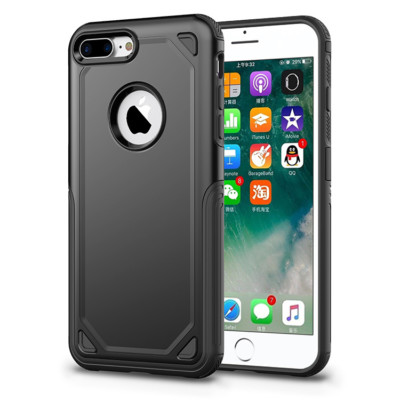  Hybrid Armor Shockproof Rugged Bumper Case für Apple iPhone 6 6s 7 8 X Plus +