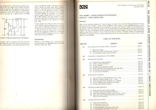 Job Lot Op Amp books - Texas BIFET DESIGN MANUAL & National LINEAR APPLICATIONS - Picture 6 of 13