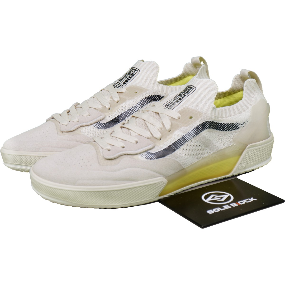 Vans White Cream and Yellow Ave 2.0 Knit Ave 2.0 Knit Schuhe in Beige| Vans DE main image 3