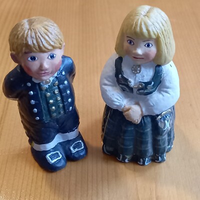 2 Candy design Norway Figuren, Mann und Frau , ca. 7 cm hoch