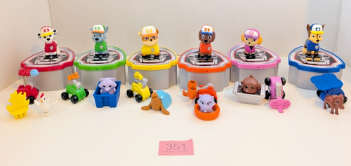Paw Patrol Big Truck Rescue Command Pods X 6 With Figures & Accessories 351 - Picture 5 of 8