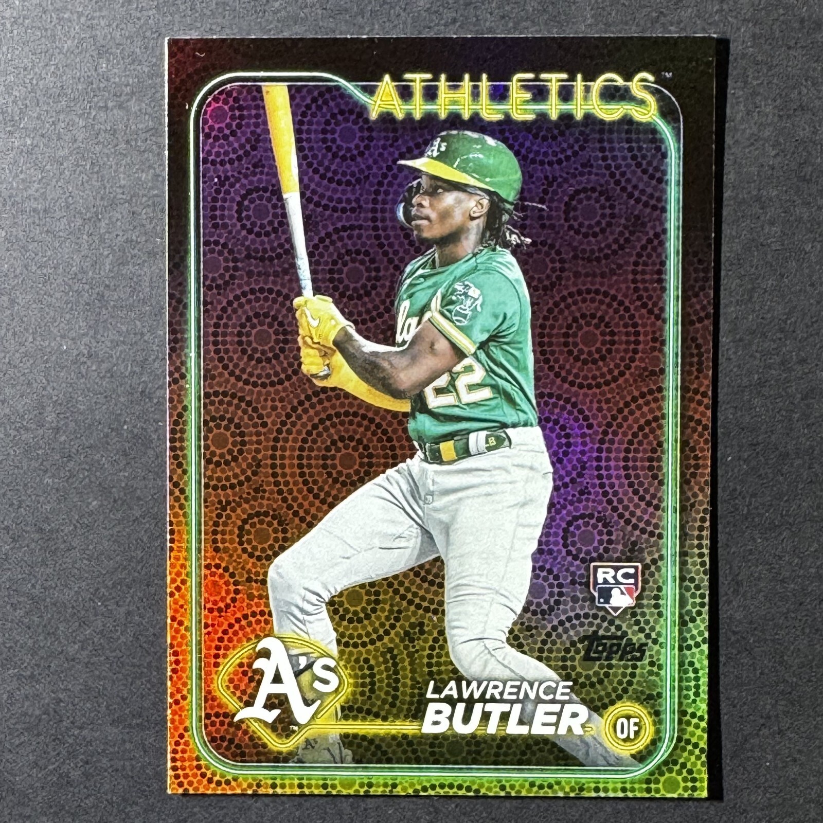 2024 Topps Series 2 LAWRENCE BUTLER Rookie Holiday Foil #676 (RC)  Athletics