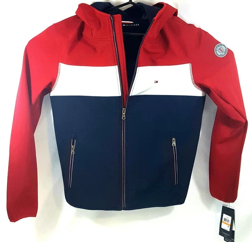 Tommy Hilfiger Men's Breathable & Water Resistant Windbreaker Jacket - Small