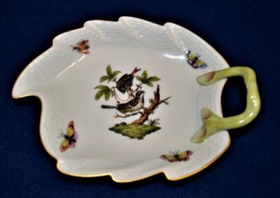HEREND チューリン Vintage HEREND Hungary ROTHSCHILD BIRD 5 1/2
