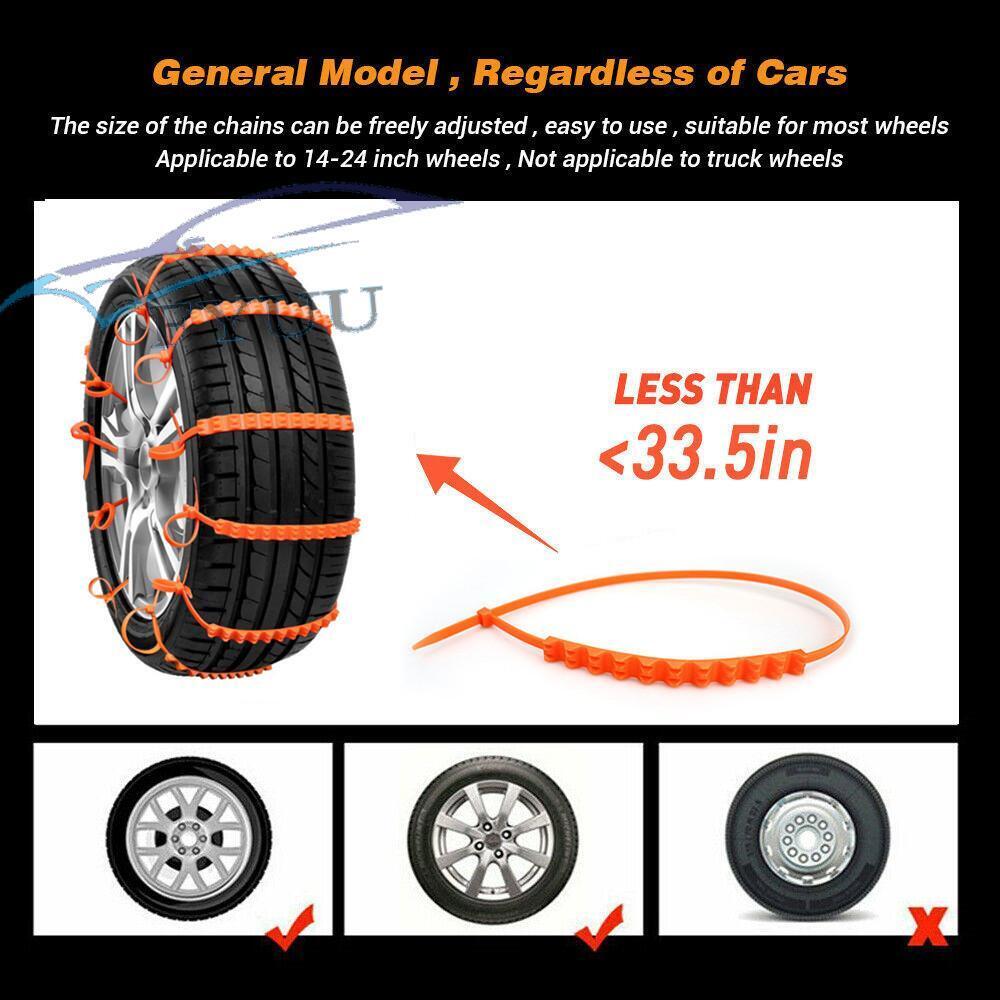 Snow Chain Anti Skid / Tyre Chain For All Cars – Mega Motor Sports