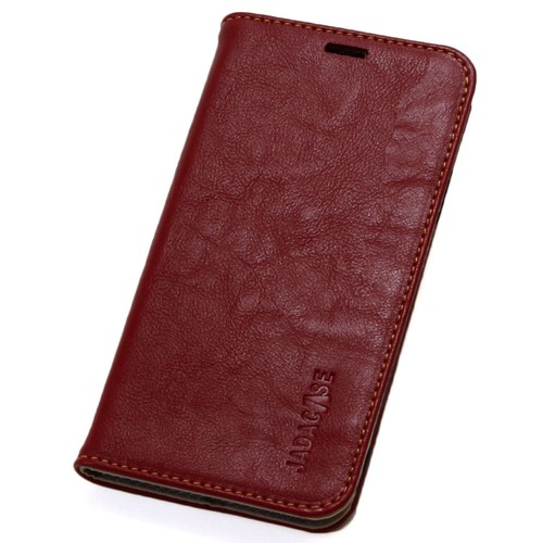 Luxus Leder Schutzhülle für Apple iPhone XS Smartphone Tasche Case Cover rot - Picture 9 of 11