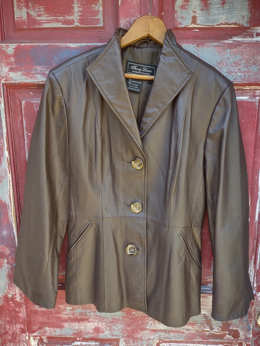 Terry lewis classic store luxuries leather jacket
