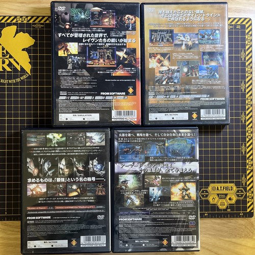 Lot 4 Armored Core 3 3 Silent Line Nine Breaker Nexus Japanese FROM Software - Picture 3 of 9