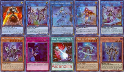Yugioh Mekk-Knight Deck - Purple Nightfall Blue Sky Avramax Girsu