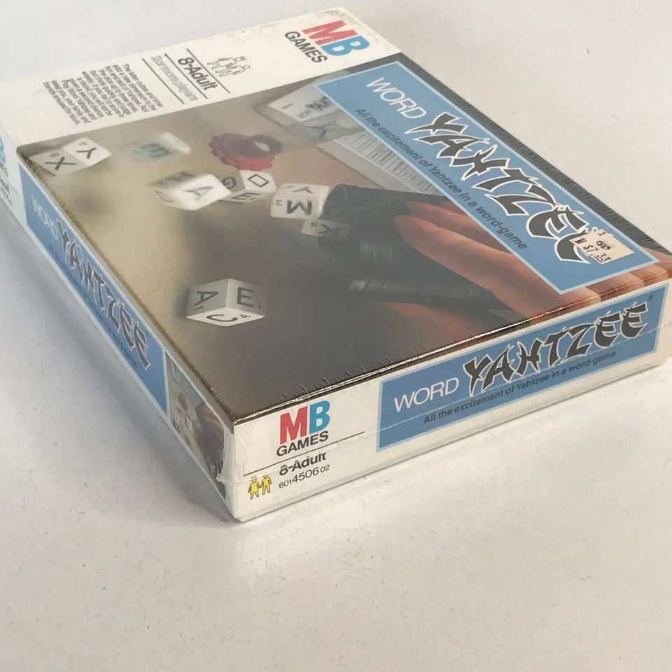 Yahtzee Vintage Word Game 1979 by Milton Bradley New & Sealed (Very Rare) - Image 3 of 4
