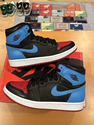 Size 8W - Women's Nike Air Jordan 1 Retro High OG UNC To Chi Blue