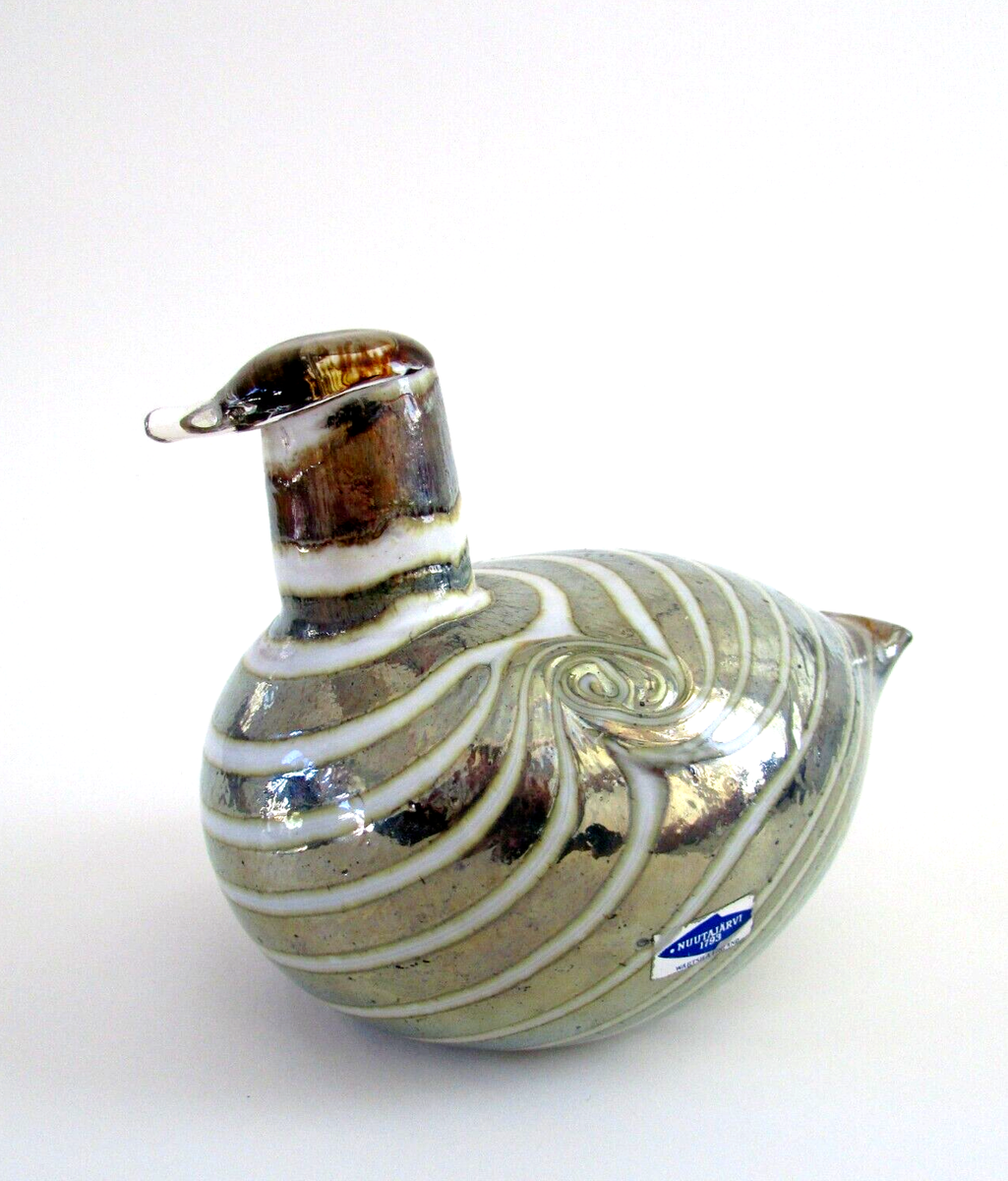 NUUTAJARVI/Birds by Toikka　RIEKKO 美品 NUUTAJARVI/Birds by Toikka RIEKKO 美品 Mid Century OVIA TOIKKA