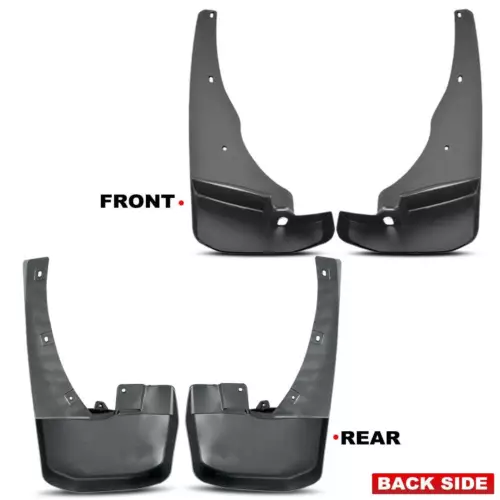 4 piezas guardabarros delanteros traseros contra salpicaduras para camioneta Nissan Frontier 2005-2015 - Imagen 5 de 9