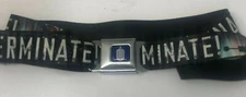 Buckle Down “Dr. Who” Tardis EXTERMINATE Seatbelt Buckle Belt One Size 