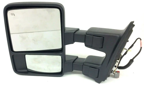 13-16 Ford Super Duty power heat driver Telescopic Trailer Tow Side View Mirror